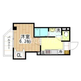 みおつくし京橋【7階】の間取り