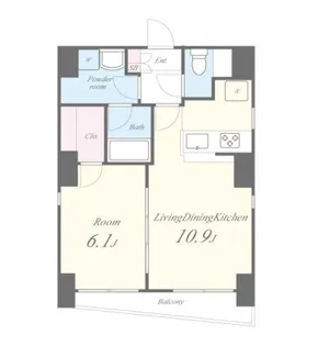 Ferio経堂【3階】の間取り