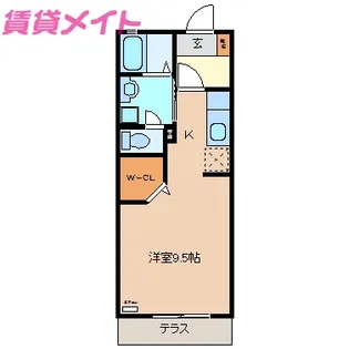 プリマ・クラッセ【1階】の間取り