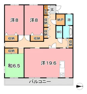 サンパレス・N【3階】の間取り