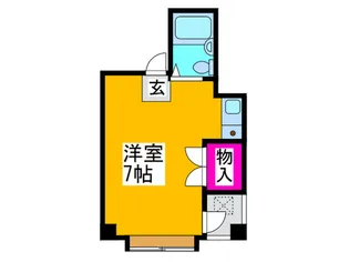 富吉マンション【4階】の間取り