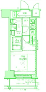 RELUXIA GRANDE 横濱吉野町【7階】の間取り
