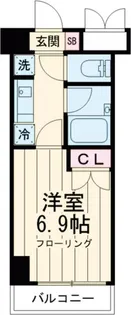 東京都杉並区阿佐谷北6【マンション】の間取り