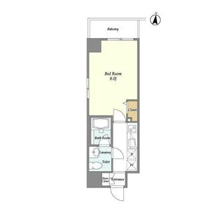 東京都江東区森下4【マンション】の間取り