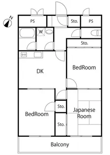 シャローム【3階】の間取り