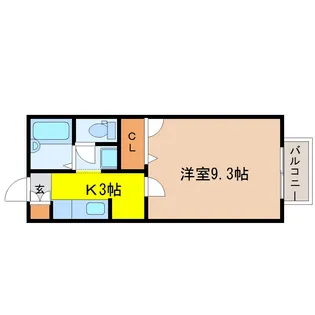 プレジオOHII【1階】の間取り