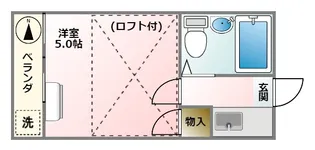 ライフピアエレガンス【1階】の間取り