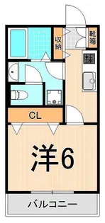 リーベン【1階】の間取り