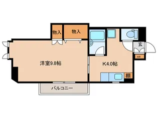 シャイニングハイツ唐湊【3階】の間取り