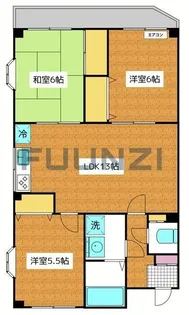 ストーン本八幡【3階】の間取り