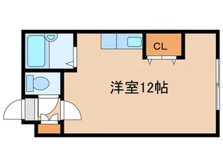 リビング西岡【2階】の間取り