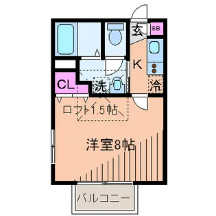 セレ小机【2階】の間取り