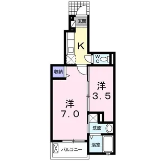 セレーノ・カーサ【1階】の間取り