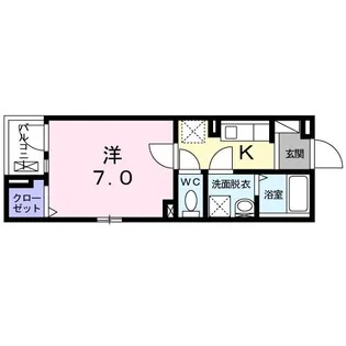 東京都品川区豊町6【アパート】の間取り