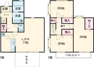 東京都八王子市めじろ台4【一戸建】の間取り