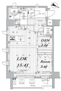 メイクス浅草EAST【4階】の間取り