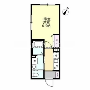 アリア・グランデ上大岡【2階】の間取り