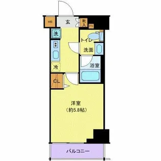東京都品川区二葉3【マンション】の間取り