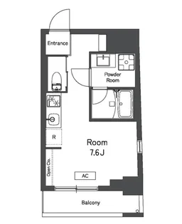 レキシントン・スクエア曙橋【8階】の間取り
