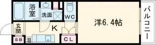 アスヴェル神戸元町II【11階】の間取り