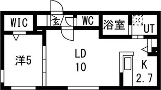 asunto(アスント)【1階】の間取り