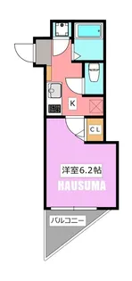 ベルファース志村坂上アリコルージュ【6階】の間取り