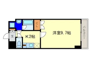 エンゼルプラザ瀬田駅前【5階】の間取り