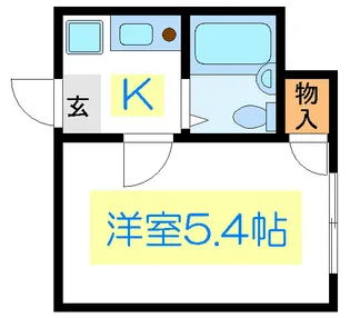 オリンピア亀戸【2階】の間取り