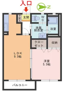 イルマーレ【2階】の間取り