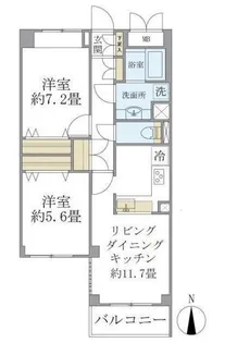 KDXレジデンス杉並方南町【3階】の間取り