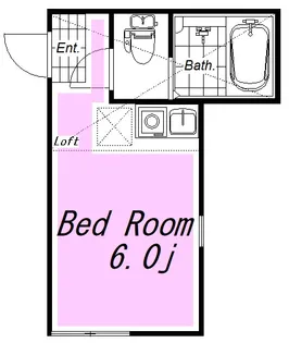 ユナイト星川シューデニッシュ【1階】の間取り