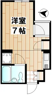 元住吉ハウス【2階】の間取り