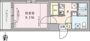 ラシクラス上井草【1階】の間取り