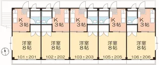 メゾンローリエ【1階】の間取り