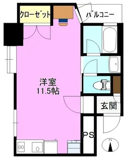 グランディオーゼナガノ【8階】の間取り