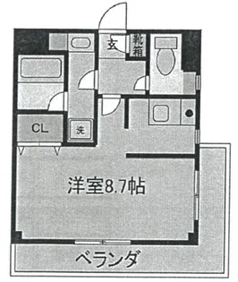 グレース新川崎【4階】の間取り