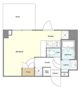 エトワール駒沢大学【1階】の間取り