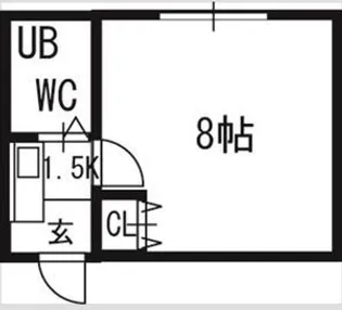 ピアコート前田【3階】の間取り