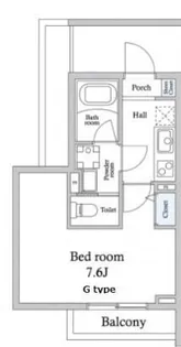 スカイグランデ八広B棟【2階】の間取り