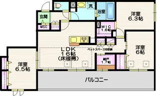 La felice【2階】の間取り
