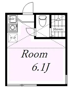 ユナイト金沢八景セシル・パウエル【1階】の間取り