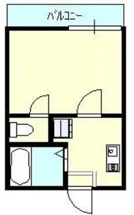 クーネル八王子【3階】の間取り