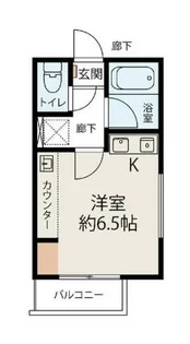 LIT大和田新田【1階】の間取り