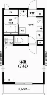 リブリ・幕張グランドリーフ【1階】の間取り