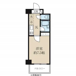 オルザス新潟【10階】の間取り