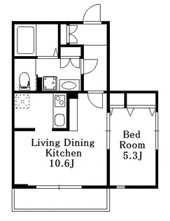 Chichiri【3階】の間取り