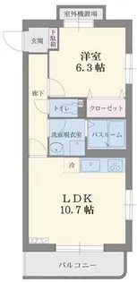 プレリュード【1階】の間取り