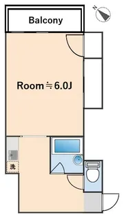 目黒コーポピアネーズ【4階】の間取り