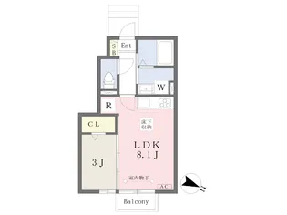 ウィル【1階】の間取り