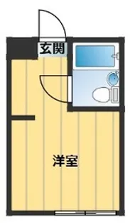 河本マンション【2階】の間取り